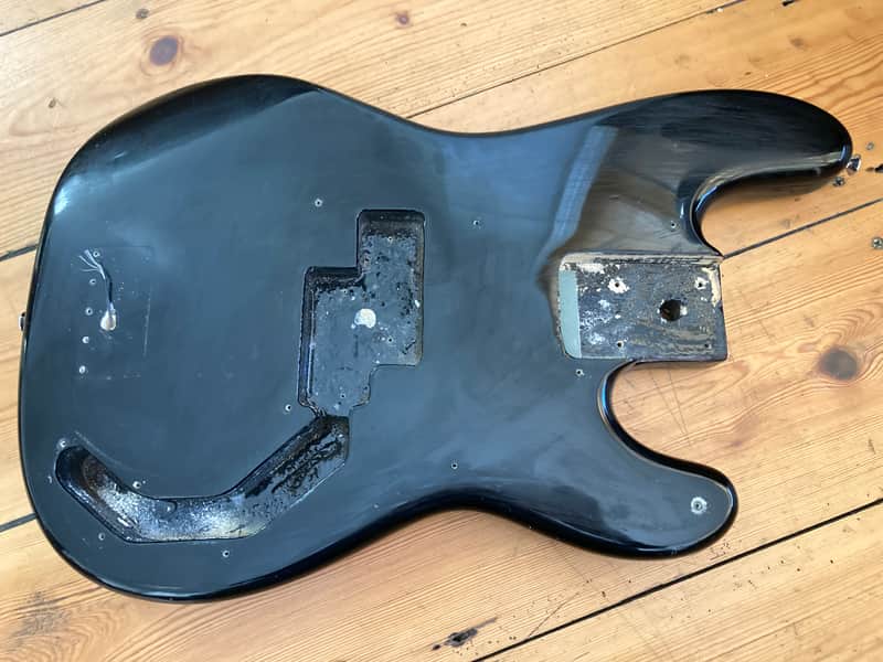 1990s Vintage (Brand) V4 Precision P Bass Guitar Body Korea image 1