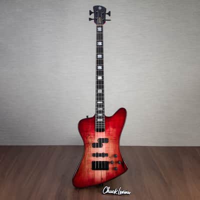 Spector USA Custom NS-2X Bass Guitar - Fire Blackburst image 2