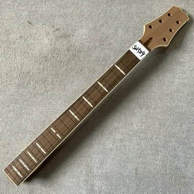 Mahogany Wood Set In Guitar Neck, Rosewood Fingerboard image 1