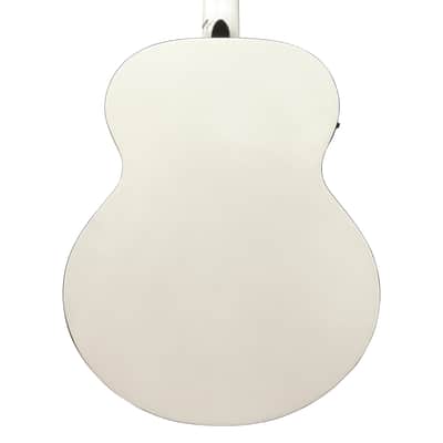 Used Ibanez AJ70M2E Acoustic-Electric Guitar - Pearl White High Gloss image 7