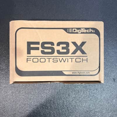 DigiTech FS3X 3 Button Footswitch 2010s - Black image 2