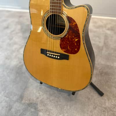 Zager ZAD900CE Natural 2015 Acoustic Guitar [USED] image 10