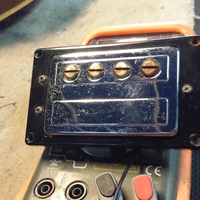 Guild Humbucking Bass pickup  1960's chrome 32.5K! image 2