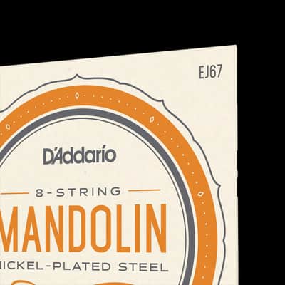Set of D'Addario EJ67 Nickel Wound Mandolin Strings, Medium Guage 11 - 39 image 3