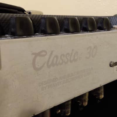 Peavey Classic 30 2-Channel 30-Watt 1x12" Guitar Combo Amp - Black Tweed w/ Cover image 14