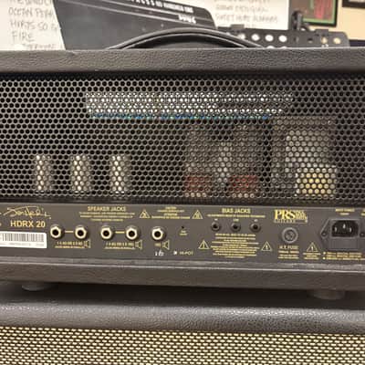 PRS PRS HDRX 20 20-Watt Guitar Amp Head and 1-12 Cabinet! 2024 - Black image 5