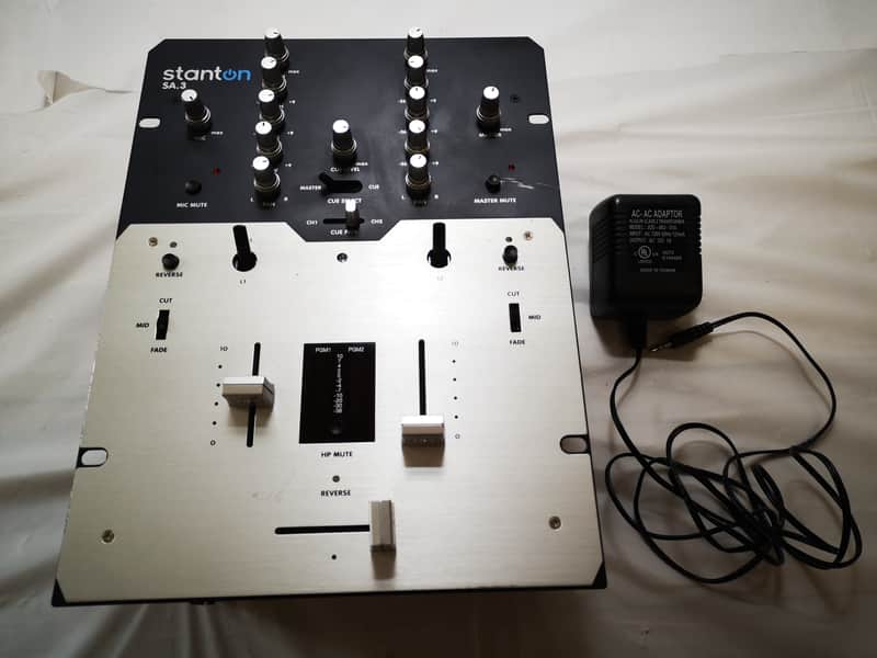 Stanton SA-3 3 Channel Scratch DJ Mixer - Great Condition - | Reverb