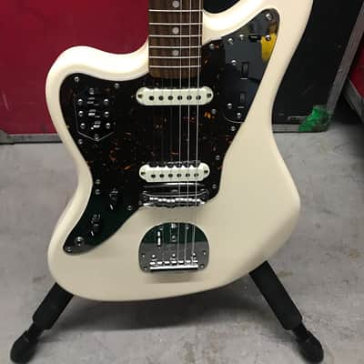 Lefty Left Handed Fender Jaguar Olympic White - Aquabats owned - image 1