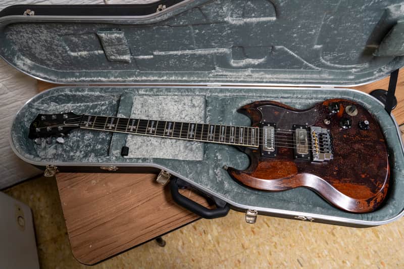 Jaydee Tony Iommi Old Boy Relic SG 2017 Distressed Finish image 1