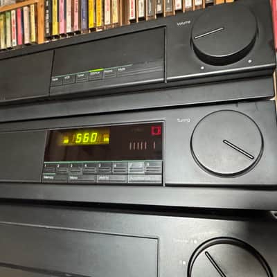 Acoustic Research C6, T4 & P10 Pre Amp, Tuner and Power Amp 1980s - Black image 7