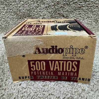 Audiopipe ATX-4060 Driver 500 Watt Titanium Super Tweeter image 8