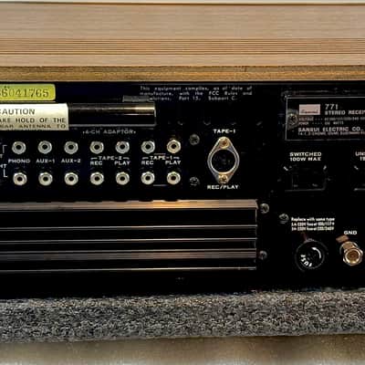 Vintage Sansui 771 Stereo Receiver PERFECT TEN!!! None Nicer!!! image 7