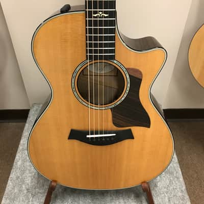 Taylor 612ce Grand Concert Acoustic/Electric Guitar with Hardshell Case 2015 Natural image 2