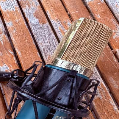 MXL V67G Large Capsule Condenser Mic 2010s - Green/Gold image 2