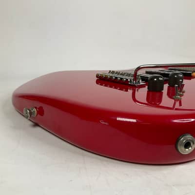 Vintage 1986 Squier Contemporary Fender Stratocaster Electric Guitar Red Japan image 13