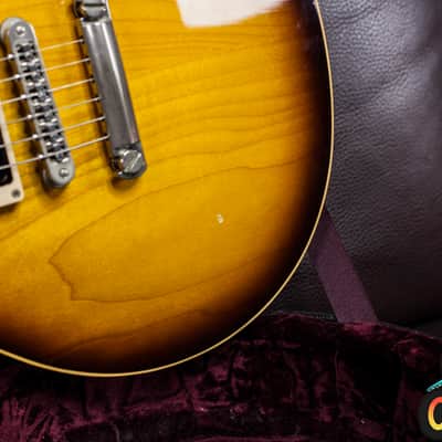 Gibson Les Paul Standard Custom Shop Slash Signature Piezo 2003 SL 055 - 1200 First Run Tobacco burst -VIDEO- image 4