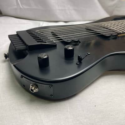 Kiesel Osiris Multiscale 8 Headless Baritone 8-string Guitar with Gig Bag 2018 - Jet Black image 8