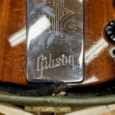 Vintage Gibson SG 1969 - factory Maestro / Walnut image 13