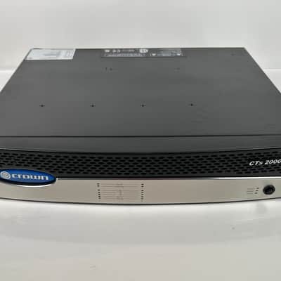 (220v) Crown CTS 2000 Professional Commercial Power Amplifier image 1