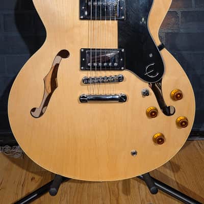 Epiphone 2005 The Dot Natural-FAT 50’s Neck-W/Bag image 6