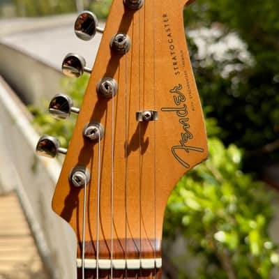 Fender CME Road Worn '60s Stratocaster Daphne Blue - Relic w/CS pickups and Case 7.67lbs image 5