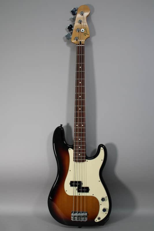 2012 Fender Standard Precision Bass MIM Sunburst Finish image 1