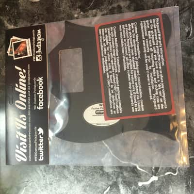 Gibson SG Full Face Batwing Pickguard 5 PLY Black/White Wide Bevel Made in USA by WD image 8