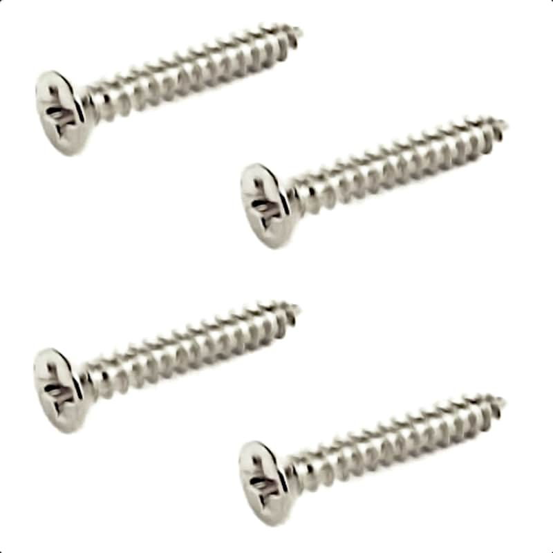 Humbucker Ring Mounting Screws/Short-Nickel image 1