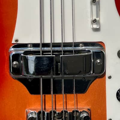 Rickenbacker 4001 "Mono" Bass 1968 - a dead mint Fireglo example w/an original Bill of Sale ! image 13