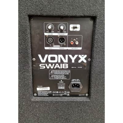 Vonyx SWA18 - Subwoofers - Black - Fair w/ Original Box image 11