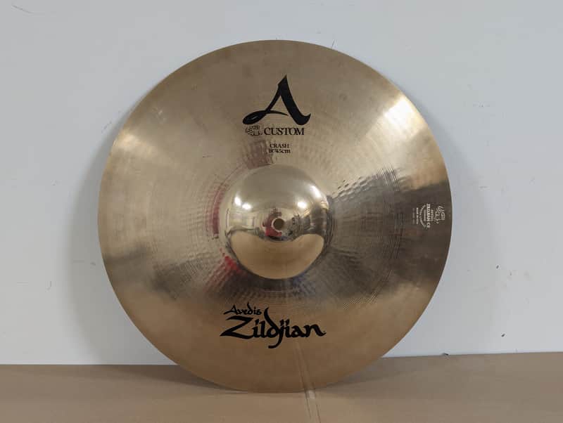 Zildjian 18" A Custom Crash Cymbal 1991 - Present - Brilliant image 1