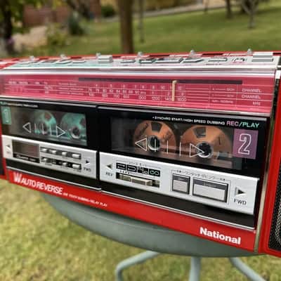 National RX-FW50 Rare Vintage MINT Casette Boombox Getto blaster JDM Warranty image 9