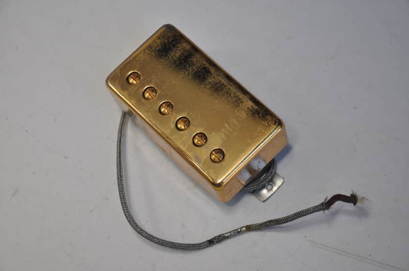 1979-1980 Vintage Gibson T-Top Custom Les Paul ~GOLD~ Humbucker Pickup image 1