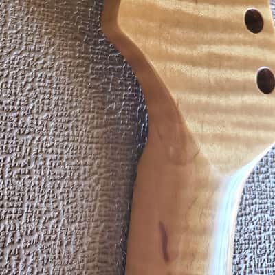 Roasted 5A flame maple neck image 8