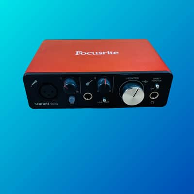 Focusrite Scarlett Solo 2nd Gen USB Audio Interface