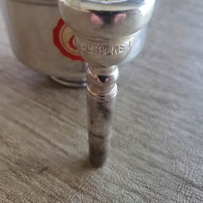 Schilke 15C4  Silver Coronet / Trumpet Mouthpiece, EXCELLENT! Free Shipping! image 4