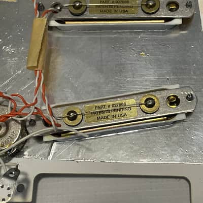 1988 Fender Stratocaster Plus Factory Loaded Pickguard Gold Lace Sensors TBX image 16