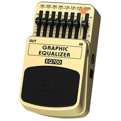 Behringer EQ700 7-Band Ultimate Graphic Equalizer Pedal image 2