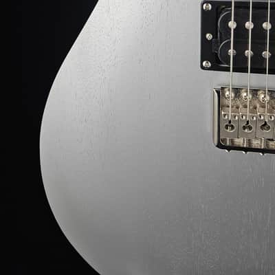PRS SE CE 24 Standard Satin Electric Guitar - Metallic Silver Satin image 3