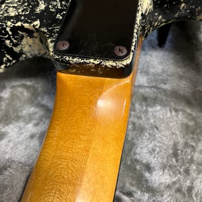 Hamer USA CHAPARRAL ELITE BOOMERANG EBONY RARE MARBLE FINISH GERMAN SCHALLER FLOYD 1990 - Marble rare image 10