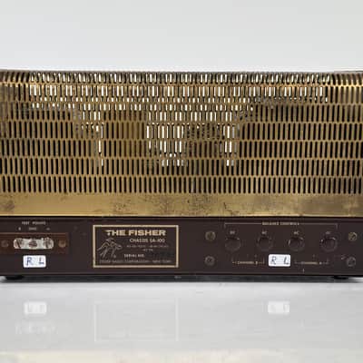 Fisher SA-100 Stereo Tube Power Amplifier "The Fisher" image 2