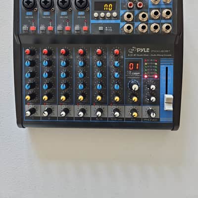 Pyle Bluetooth 8 Ch. Studio / DJ Controller Audio Mixer Console System PMXU83BT image 8