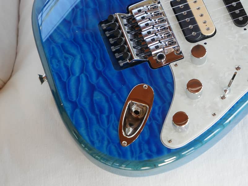 Video! 2021 Fender Michiya Haruhata Stratocaster Carribean Blue image 1