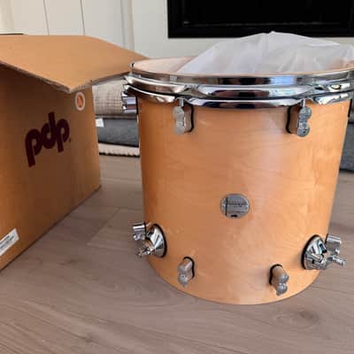 PDP PDCM1616TTNA Concept Maple Series 16" Floor Tom Natural Gloss image 1