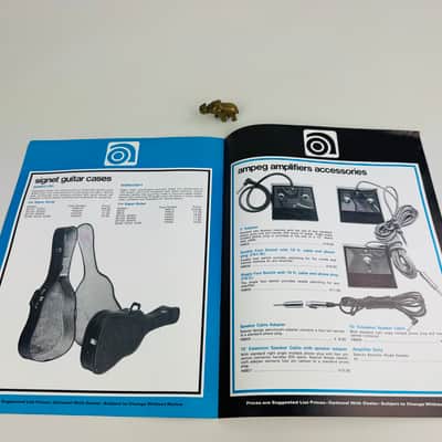 Ampeg Guitar & Amplifier Accessories Pack 1973 image 4