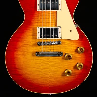 Gibson Custom Shop 1959 Les Paul Reissue Washed Cherry Sunburst Murphy Lab Ultra Light Aged (165) image 3