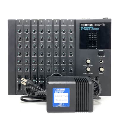 BOSS BX-8 8CHANNEL STEREO MIXER ミキサー　中古品 Boss BX-8 8-Channel Stereo Mixer | Reverb Canada