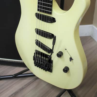 Rare 1985 Larrivee RS-4 Vintage White Electric Guitar (OHSC) image 6