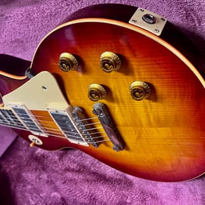 Gibson Custom Shop True Historic '58 Les Paul Reissue 2016 - Deep Cherry Sunburst image 13