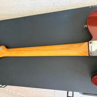 1980s Tokai Breezysound TTE60 Custom Telecaster Burled Tortoiseshell Mahogany Top Hard Case Japan Vintage image 20
